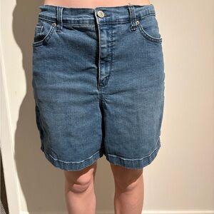 Gloria Vanderbilt Blue Denim Shorts